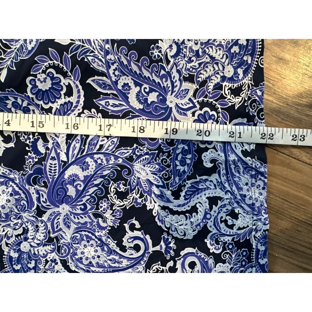 Paisley Willow Printed Tankini Swim Top Size 14 beach vacation cruise - Picture 6 of 6